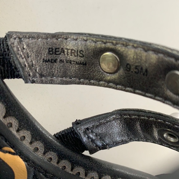 Women’s Sam Edelman Black Beatris Studded Sandal - Picture 3 of 3